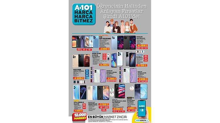 SATIŞTA A101 23 Kasım 2023 aktüel kataloğu || A101de bu hafta Vergisiz Cep Telefonu Modelleri, L Koltuk, Masa Takımı, Piyano, Gitar A101 online ve mağazalarda... SATIŞTA A101 23 Kasım 2023 aktüel kataloğu || A101de bu hafta Vergisiz Cep Telefonu Modelleri, L Koltuk, Masa Takımı, Piyano, Gitar A101 online ve mağazalarda...