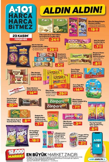 SATIŞTA A101 23 Kasım 2023 aktüel kataloğu || A101de bu hafta Vergisiz Cep Telefonu Modelleri, L Koltuk, Masa Takımı, Piyano, Gitar A101 online ve mağazalarda... SATIŞTA A101 23 Kasım 2023 aktüel kataloğu || A101de bu hafta Vergisiz Cep Telefonu Modelleri, L Koltuk, Masa Takımı, Piyano, Gitar A101 online ve mağazalarda...