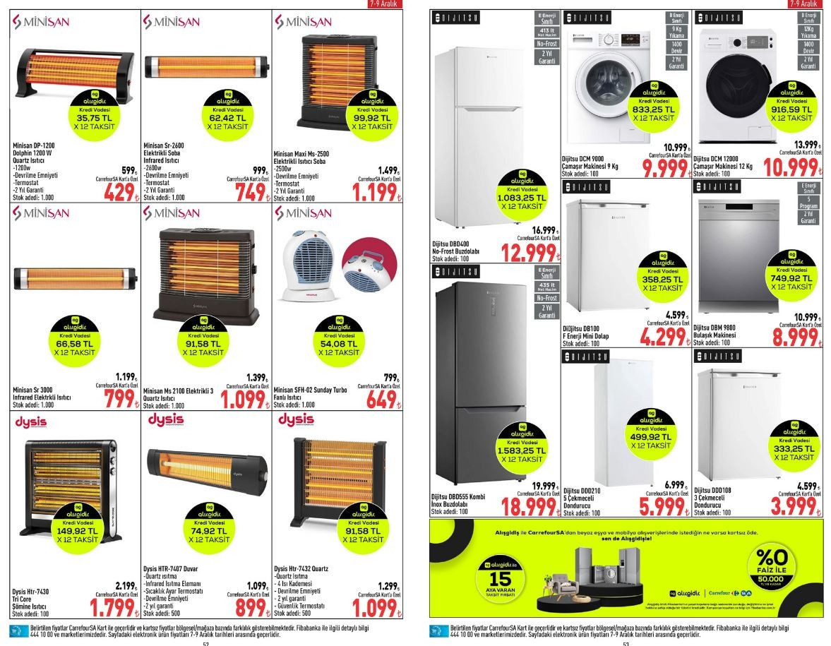 CARREFOURSA İNDİRİMLİ ÜRÜNLER 7-13 ARALIK KATALOĞU