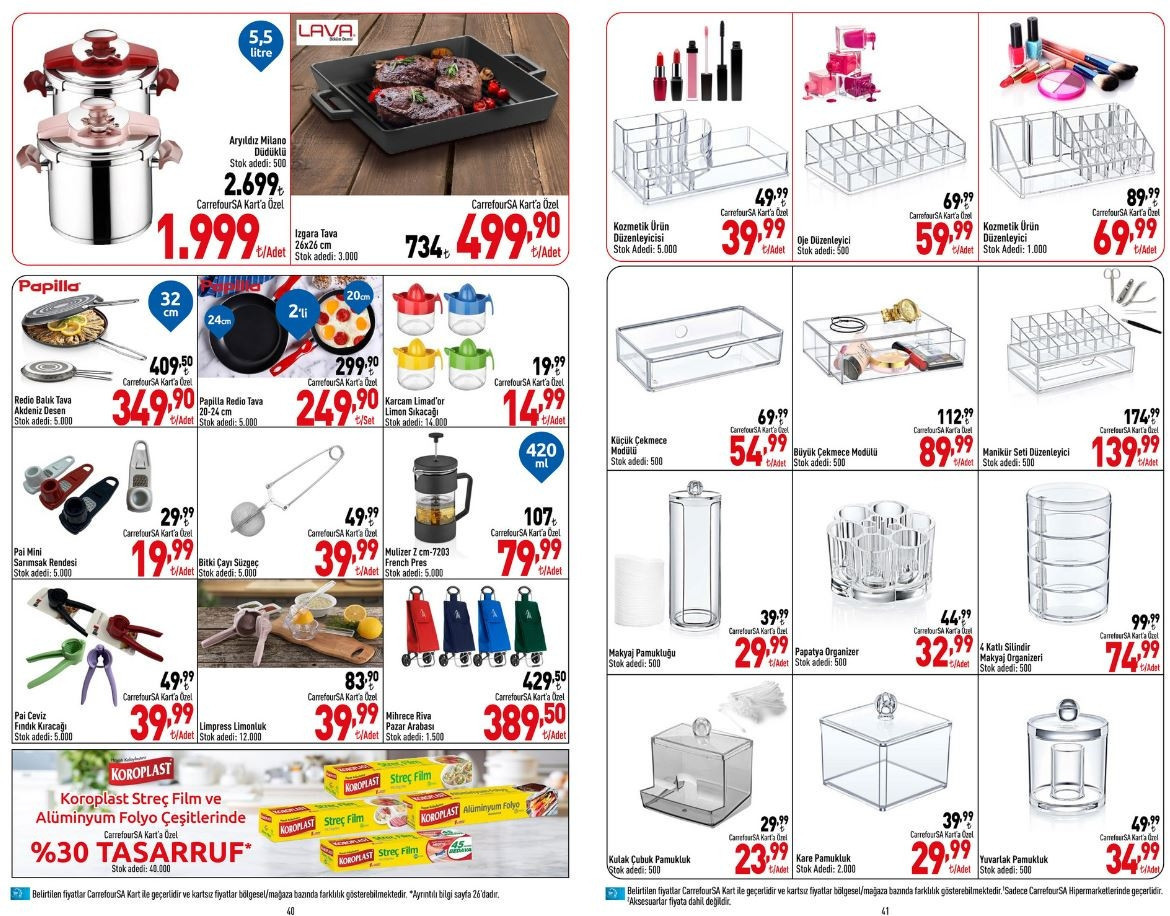 CarrefourSA 7-13 Aralık indirimli ürünler listesi kataloğu 2023: Isıtıcı çeşitleri, televizyon, tablet, araç zinciri, düdüklü tencere, valiz çeşitleri satışa çıkıyor
