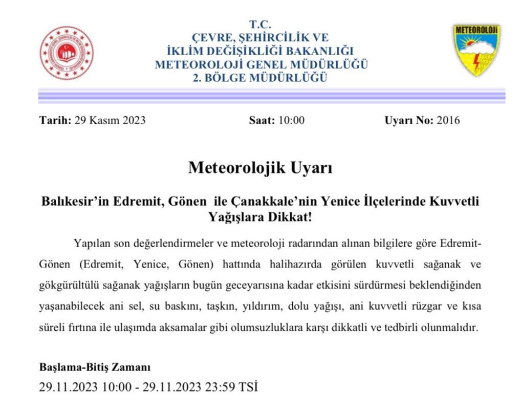 ANTALYA İÇİN PEŞ PEŞE UYARILAR GELDİ