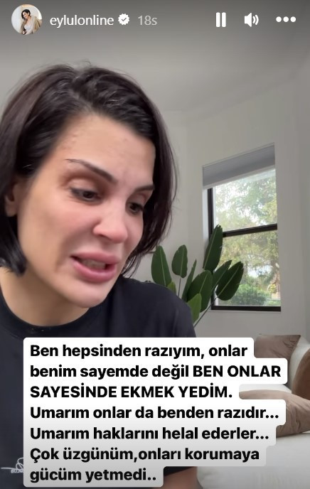 Eylül Öztürkün hayatı belgesel mi oluyor Hayatım, kariyerim bitti... Bundan sonra ne yapacağım Göz yaşları içinde paylaştı...