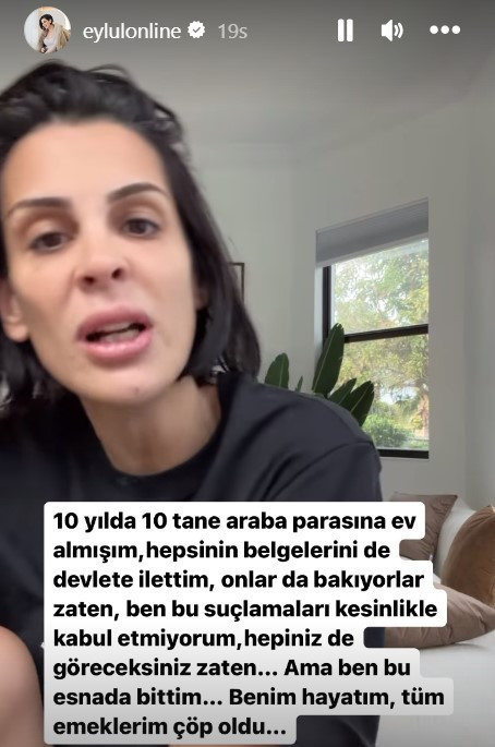 Eylül Öztürkün hayatı belgesel mi oluyor Hayatım, kariyerim bitti... Bundan sonra ne yapacağım Göz yaşları içinde paylaştı...