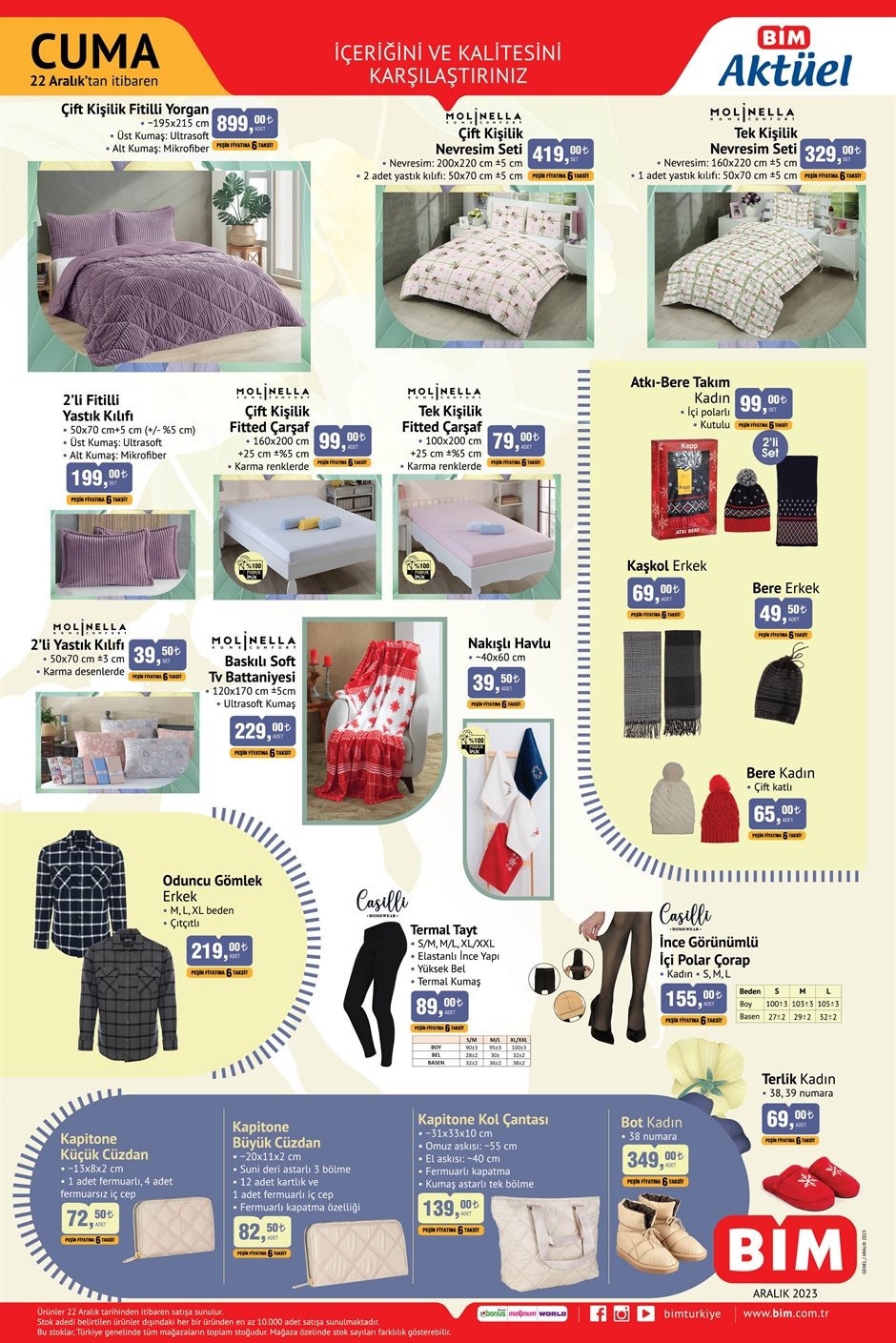 SATIŞTA BİM aktüel 19 Aralık 2023 kataloğu 🛒 || BİMde bu hafta neler var Yılbaşı Süsleri, Sevilen marka Airfryer ve Süpürge BİMde...