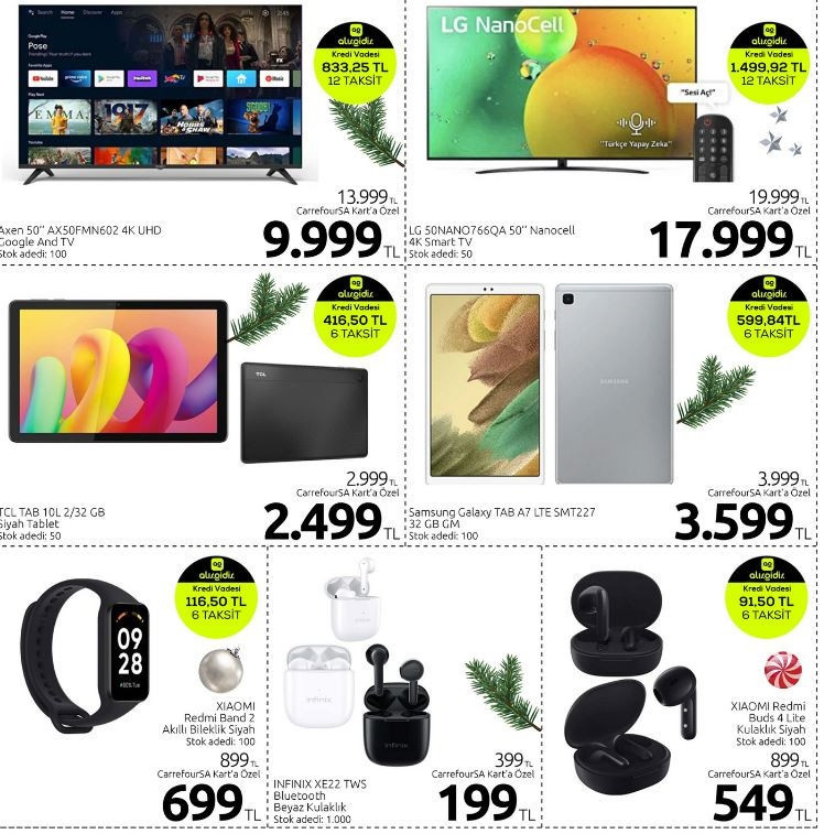 CARREFOUR 20-31 ARALIK İNDİRİM KATALOĞU