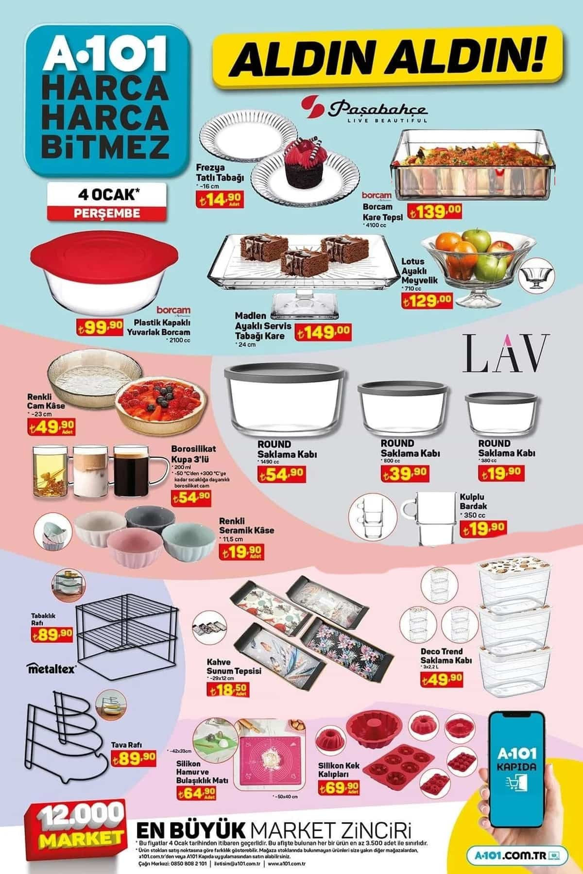 A101 4 Ocak Aktüel Ürünler Kataloğu 2024: A101’de bu hafta perde, çatal kaşık takımı, tencere, 3’lü kanepe, masa takımı, televizyon ve dikey süpürge satışa çıkıyor A101 4 Ocak Aktüel Ürünler Kataloğu 2024: A101’de bu hafta perde, çatal kaşık takımı, tencere, 3’lü kanepe, masa takımı, televizyon ve dikey süpürge satışa çıkıyor