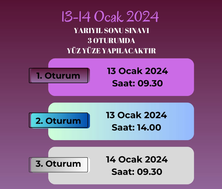 ATA AÖF FİNAL SINAVLARI SAAT KAÇTA BAŞLAYIP BİTECEK