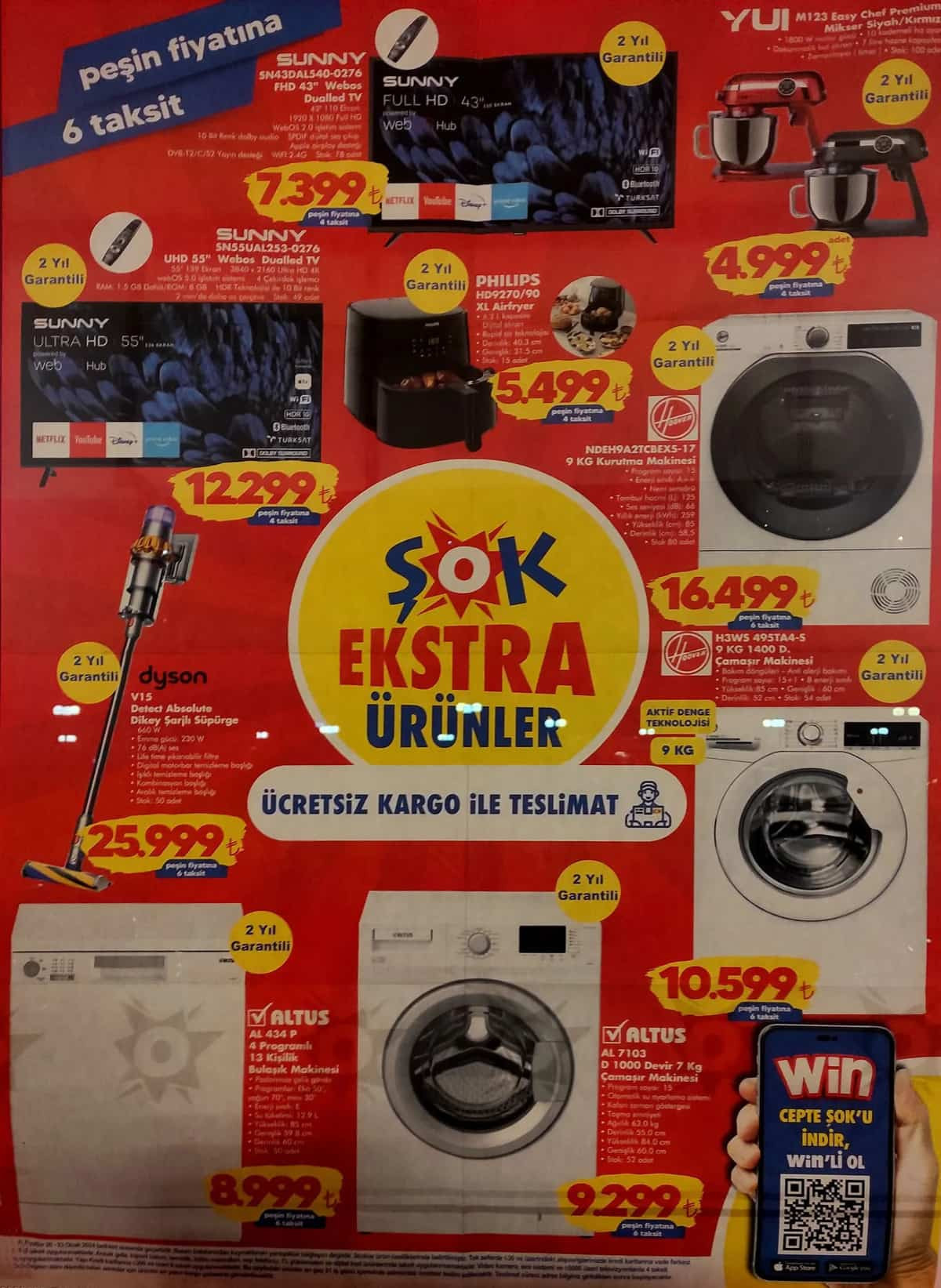 ŞOK 20 Ocak Aktüel Ürünler Kataloğu yayınlandı Airfryer, V15 Elektrikli Dikey Süpürge, akıllı bileklik, televizyon ve beyaz eşya ürünleri satışa çıkıyor ŞOK 20 Ocak Aktüel Ürünler Kataloğu yayınlandı Airfryer, V15 Elektrikli Dikey Süpürge, akıllı bileklik, televizyon ve beyaz eşya ürünleri satışa çıkıyor