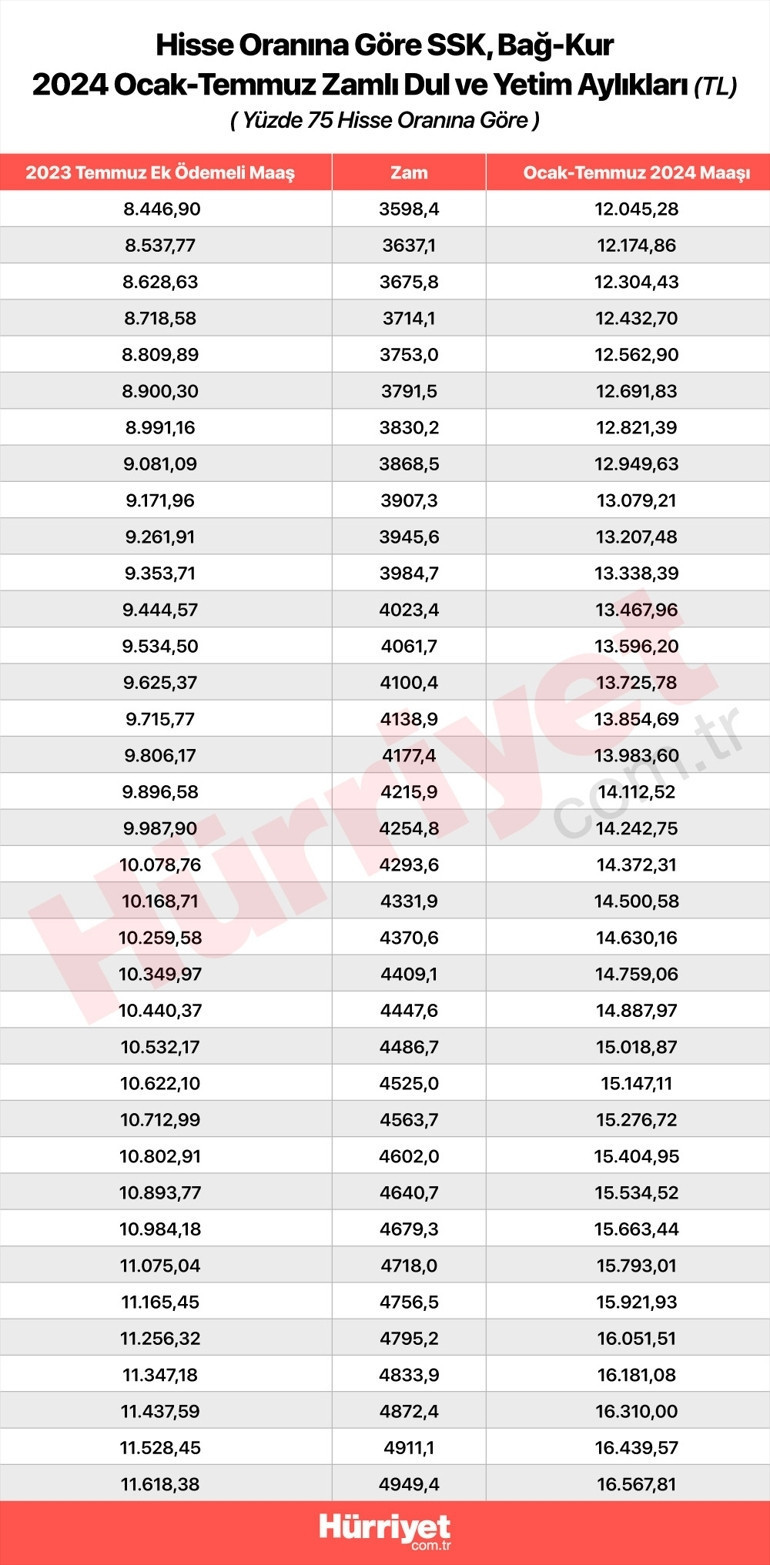 2024 ocak dul ve yetim maaşı ne kadar oldu, yüzde kaç zam yapıldı İşte, yeni dul ve yetim maaşları ve konu hakkında ayrıntılı bilgiler... 2024 ocak dul ve yetim maaşı ne kadar oldu, yüzde kaç zam yapıldı İşte, yeni dul ve yetim maaşları ve konu hakkında ayrıntılı bilgiler...