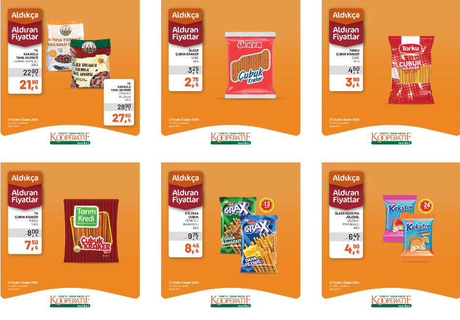 Tarım Kredi 30 Ocak-1 Şubat indirimli ürünler listesi RAFLARDA ||  Tarım Kredi Kooperatif marketlerinde hangi ürünler indirimli (YENİ KATALOG)