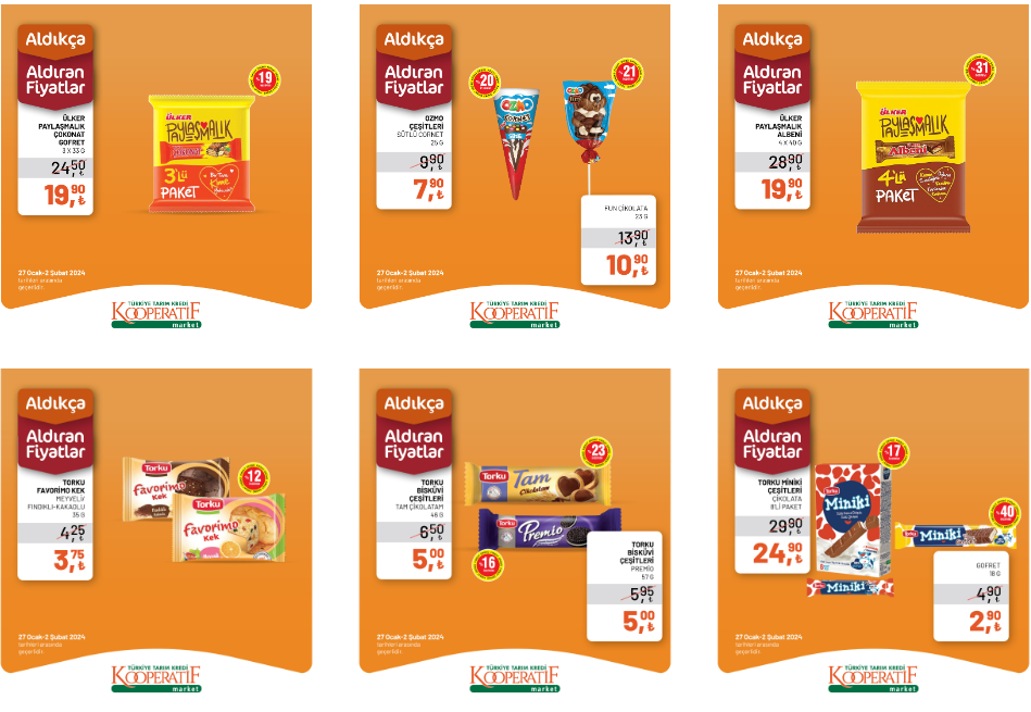 Tarım Kredi 30 Ocak-1 Şubat indirimli ürünler listesi RAFLARDA ||  Tarım Kredi Kooperatif marketlerinde hangi ürünler indirimli (YENİ KATALOG)