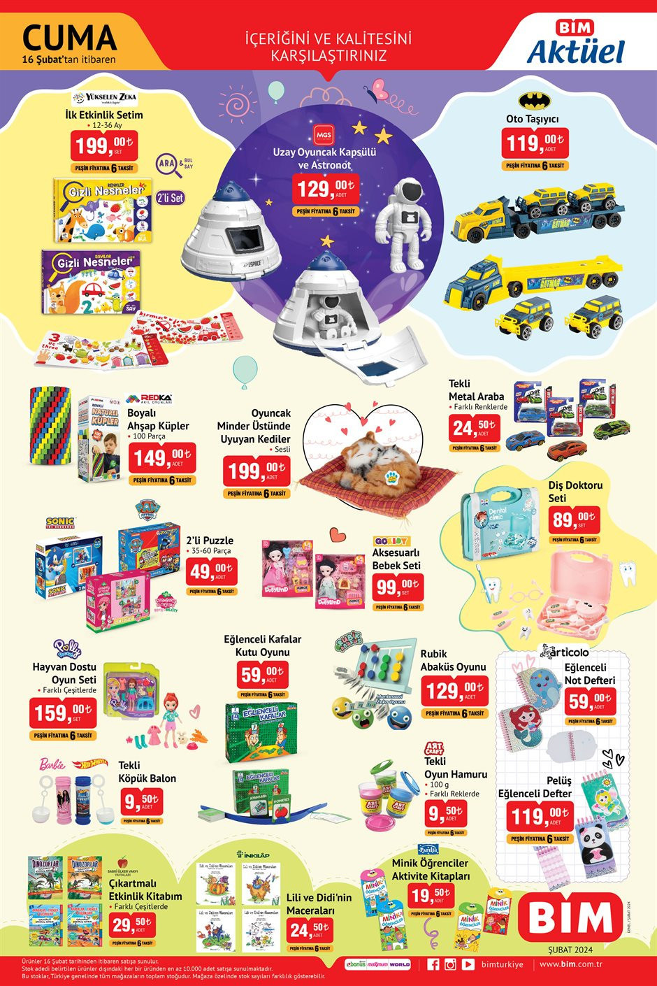 SATIŞTA BİM aktüel 16 Şubat 2024 kataloğu tamamı 📌🛒 || BİMde bu hafta cuma neler var Air Fryer, Köpüklü Otomatik Türk Kahve Makinesi BİMde