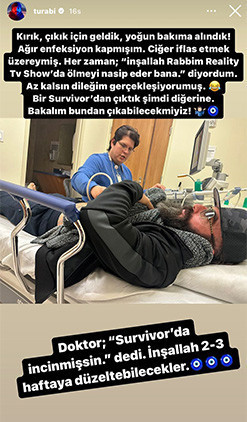SURVİVOR TURABİ SAĞLIK DURUMU SURVİVOR TURABİ SAĞLIK DURUMU