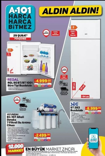 A101 29 Şubat 2024 aktüel kataloğu SATIŞTA  || A101 Tiny House getiriyor A101de bu hafta neler var