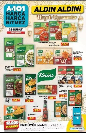 A101 29 Şubat 2024 aktüel kataloğu SATIŞTA  || A101 Tiny House getiriyor A101de bu hafta neler var