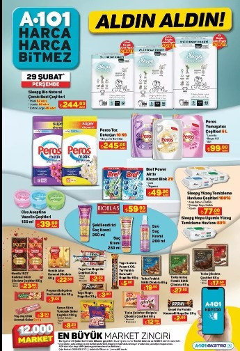 A101 29 Şubat 2024 aktüel kataloğu SATIŞTA  || A101 Tiny House getiriyor A101de bu hafta neler var