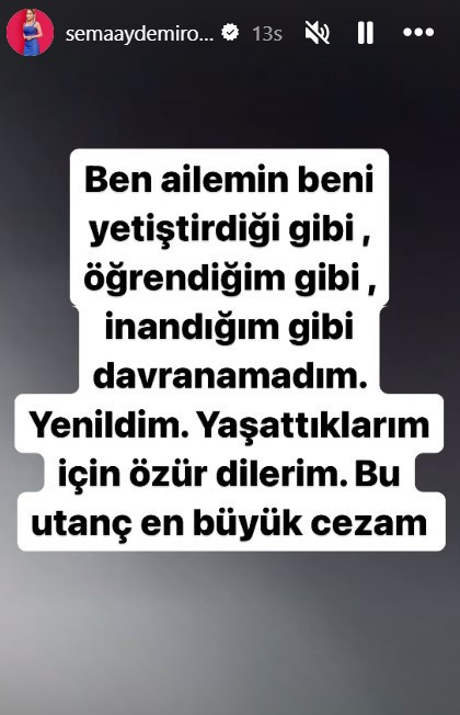 ÖZÜR DİLEDİ ÖZÜR DİLEDİ