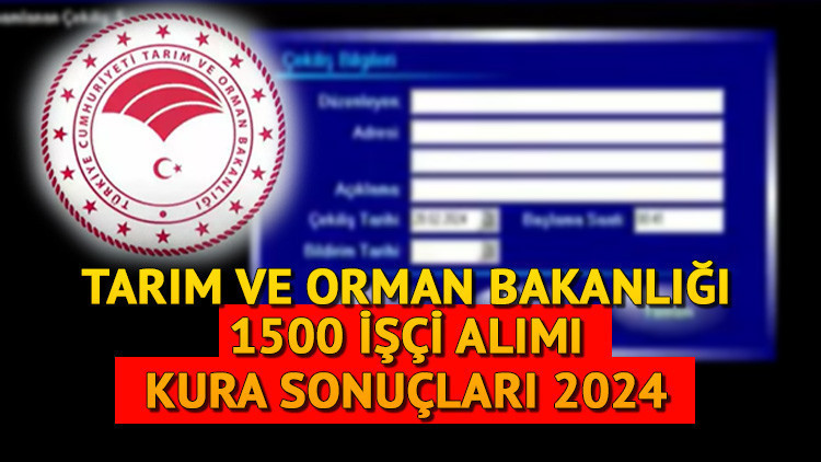TARIM VE ORMAN BAKANLIĞI PERSONEL ALIMI SONUÇLARI 2024 SORGULAMA || Tarım ve Orman Bakanlığı 1500 işçi alımı kura sonuçları ve isim listesi yayınlandı mı, nasıl öğrenilir Asil ve yedek isim listesi nasıl, nereden sorgulanır TARIM VE ORMAN BAKANLIĞI PERSONEL ALIMI SONUÇLARI 2024 SORGULAMA || Tarım ve Orman Bakanlığı 1500 işçi alımı kura sonuçları ve isim listesi yayınlandı mı, nasıl öğrenilir Asil ve yedek isim listesi nasıl, nereden sorgulanır