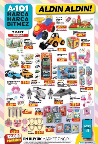 A101 AKTÜEL 7 MART KATALOĞU 2024 SATIŞTA 📌🛒|| A101de bu hafta neler var A101e Işıklı Scooter, Halı ve Koltuk Yıkama Makinesi geliyor...