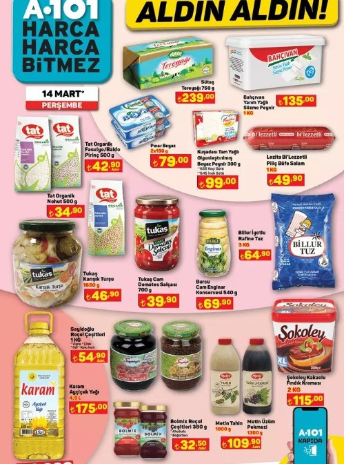 A101 14 MART 2024 KATALOĞU SATIŞTA A101de bu hafta neler var A101 4.00 Çekme Karavan, Elektrikli Moped getiriyor...