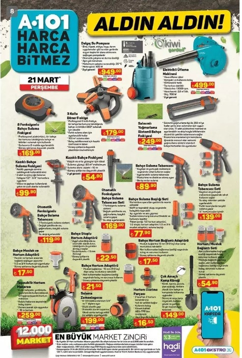 A101 AKTÜEL 21 MART 2024 KATALOĞU SATIŞTA 🛒📌|| A101de bu hafta neler var Elektrikli Araç, Airfryer Yağsız Fritöz, Su Dalgası Maşası, Dik Süpürge A101de...