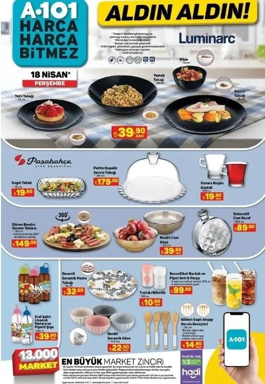 SATIŞTA A101 aktüel 18 Nisan 2024 indirimli ürünler kataloğu 🛒📌A101de bu hafta neler var A101 bu hafta Maxi Scooter, Epilasyon Cihazı getiriyor