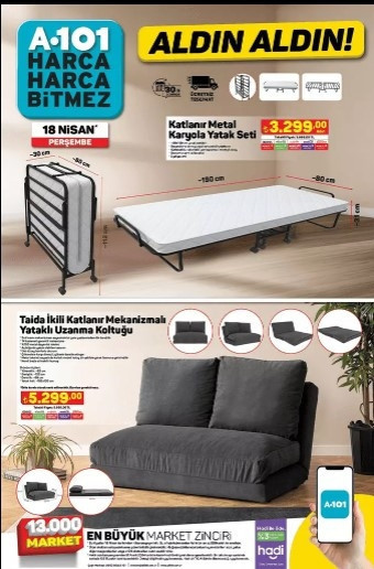 SATIŞTA A101 aktüel 18 Nisan 2024 indirimli ürünler kataloğu 🛒📌A101de bu hafta neler var A101 bu hafta Maxi Scooter, Epilasyon Cihazı getiriyor