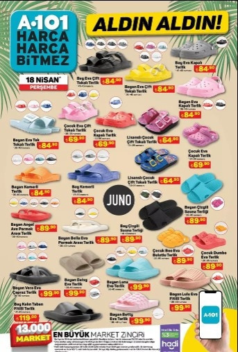 SATIŞTA A101 aktüel 18 Nisan 2024 indirimli ürünler kataloğu 🛒📌A101de bu hafta neler var A101 bu hafta Maxi Scooter, Epilasyon Cihazı getiriyor