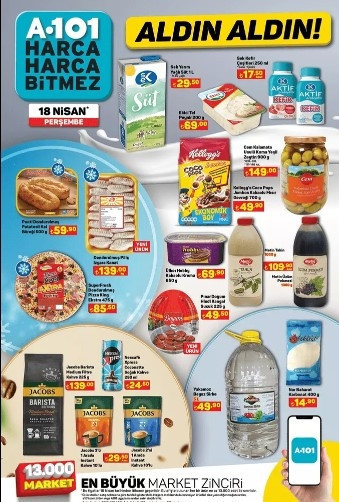 SATIŞTA A101 aktüel 18 Nisan 2024 indirimli ürünler kataloğu 🛒📌A101de bu hafta neler var A101 bu hafta Maxi Scooter, Epilasyon Cihazı getiriyor