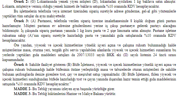 KDV DEĞİŞİKLİĞİ 2024 SON DAKİKA | Resmi Gazete kararı: Lokanta ve kafelerde KDV oranları değişti mi, yüzde kaç oldu İşte 2024 Yeni Katma Değer Vergisi (KDV) oranları