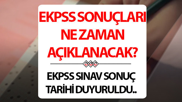 EKPSS sonuçları ne zaman açıklanacak Hafta sonu tamamlanmıştı.. İşte, EKPSS sonuç tarihi EKPSS sonuçları ne zaman açıklanacak Hafta sonu tamamlanmıştı.. İşte, EKPSS sonuç tarihi