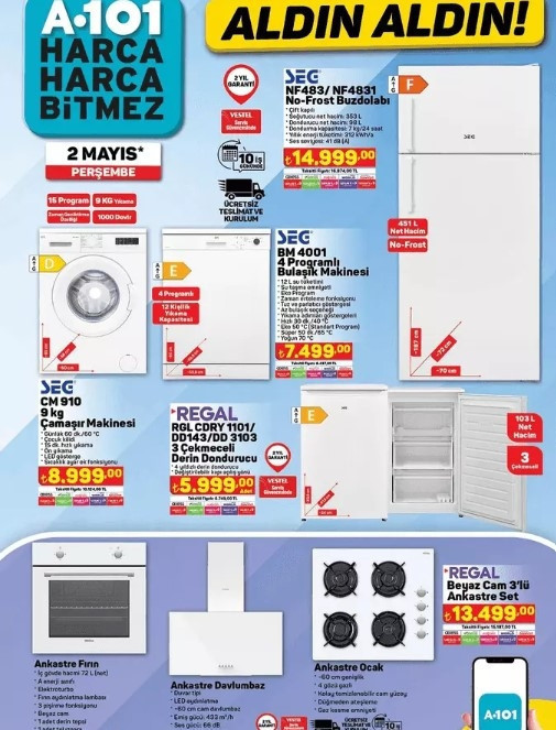 A101 2 Mayıs 2024 kataloğu (SATIŞTA) || 📌🛒A101de bu hafta neler var A101 karavan ve  Elektrikli Moped getiriyor...