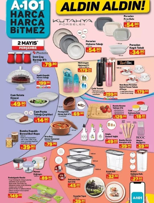 A101 2 Mayıs 2024 kataloğu (SATIŞTA) || 📌🛒A101de bu hafta neler var A101 karavan ve  Elektrikli Moped getiriyor...