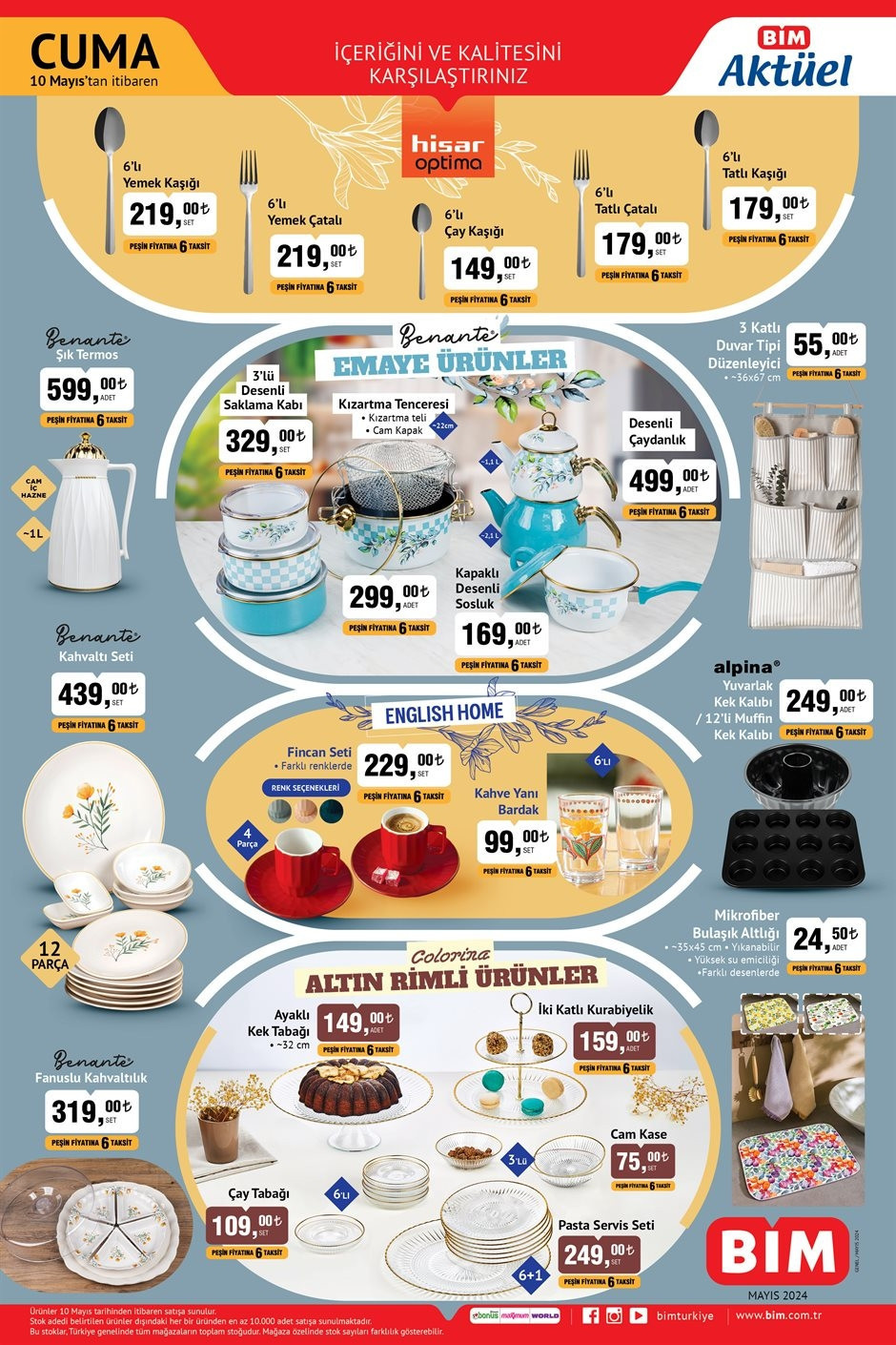 10 MAYIS BİM KATALOĞU 2024 SATIŞTA 📌🛒|| Bimde bu hafta neler var BİM ATV, Bisiklet, Air Fryer getiriyor...