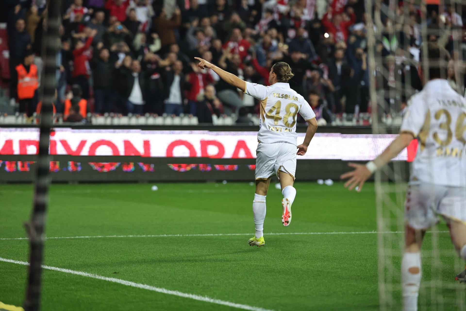 Samsunspor - Trabzonspor maçından öne çıkan fotoğraflar