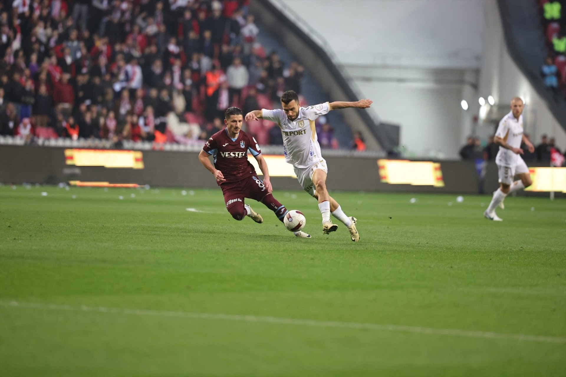 Samsunspor - Trabzonspor maçından öne çıkan fotoğraflar