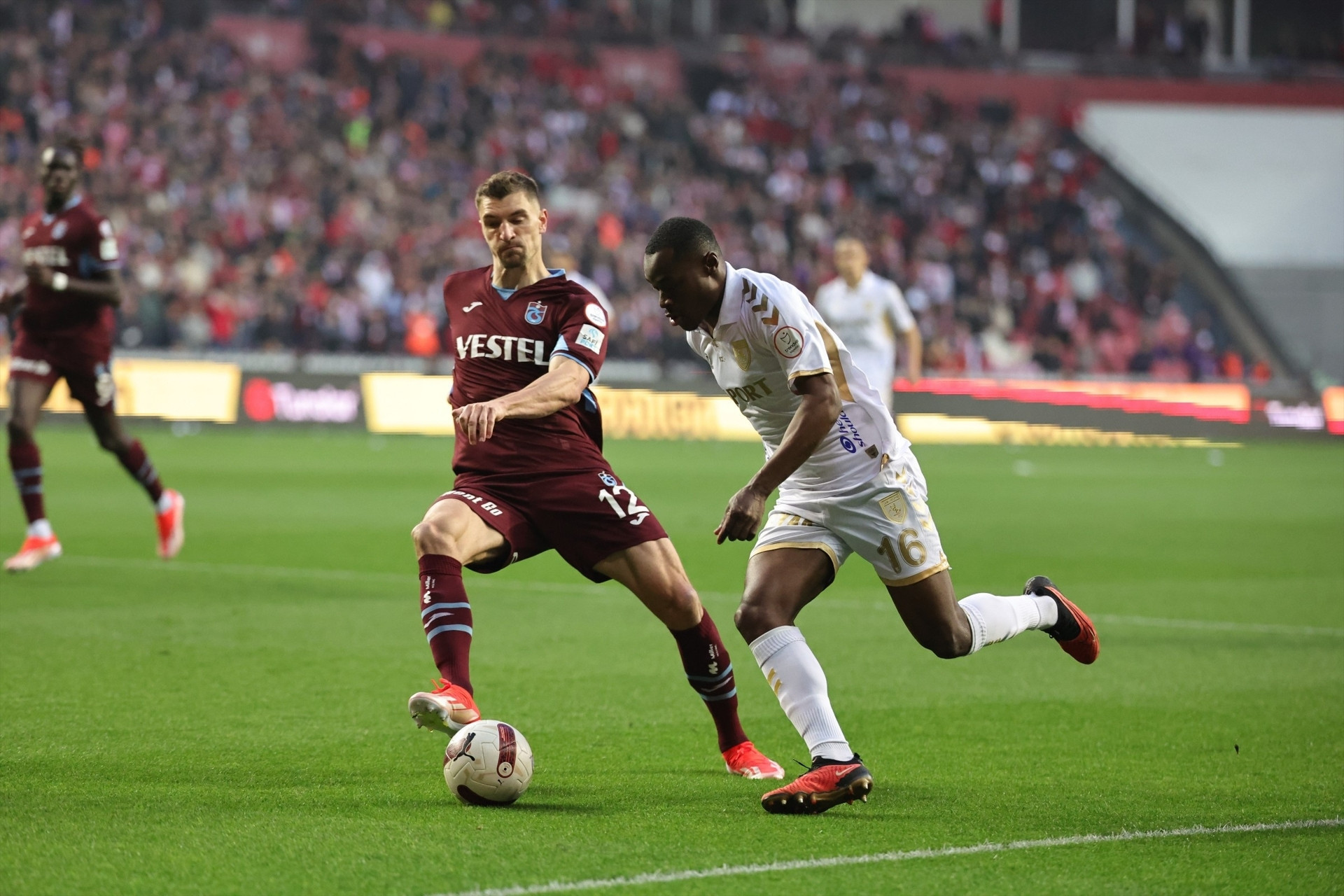 Samsunspor - Trabzonspor maçından öne çıkan fotoğraflar