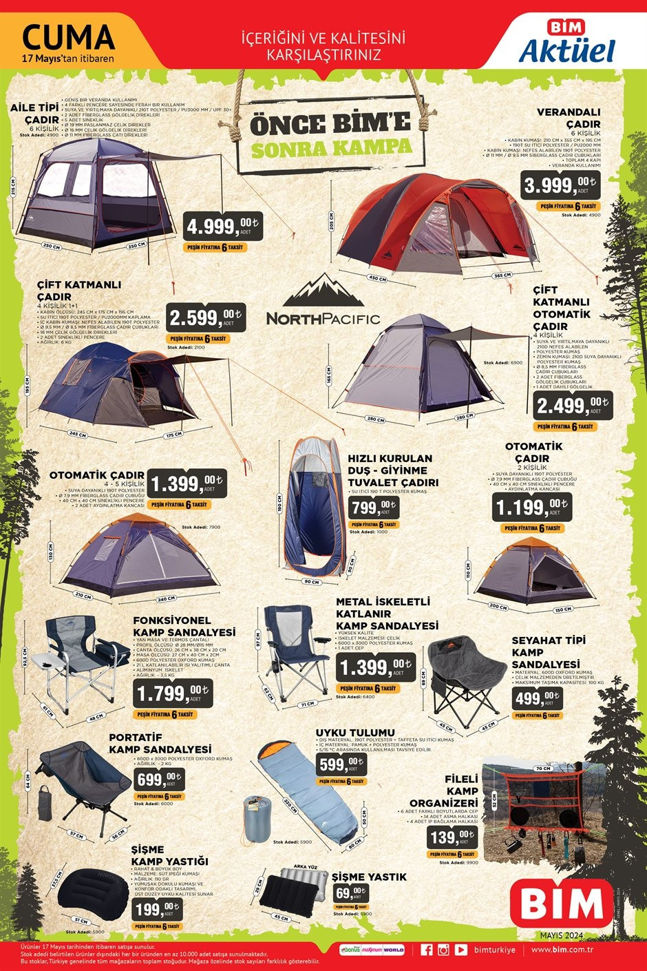 BİM AKTÜEL 17 MAYIS 2024 KATALOĞU İNDİRİMLİ ÜRÜNLER || 📌⛺Bimde bu hafta neler var BİM Kamp Malzemeleri, Taşınabilir Güç İstasyonu satışa çıkıyor...