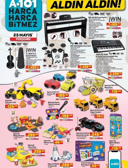 SATIŞTA A101 23 MAYIS 2024 KATALOĞU İNDİRİMLİ ÜRÜNLER🛒📌 || A101de bu hafta neler var A101 İki Tekerlekli Elektrikli Moped, Torbasız Elektrikli Süpürge getiriyor...