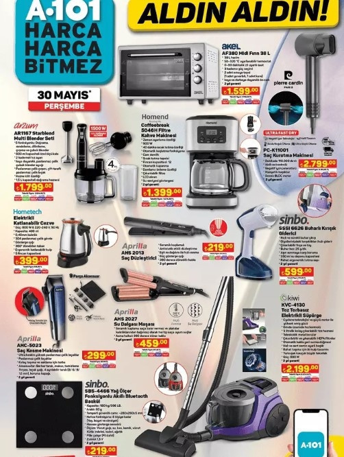 A101 AKTÜEL 30 MAYIS 2024 -İNDİRİMLİ ÜRÜNLER- KATALOĞU 🛒📌 || A101de bu hafta neler var A101 Kurbanlık fiyatları 2024 ne kadar, kaç TL