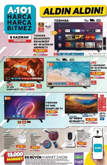 BUGÜN SATIŞTA A101 6 HAZİRAN 2024 KATALOĞU- İNDİRİMLİ ÜRÜNLER🛒📌 || A101de bu hafta neler var A101 Tiny House ve Kano Seti getiriyor...