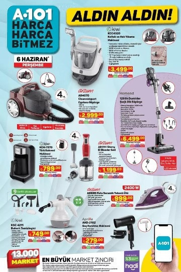 BUGÜN SATIŞTA A101 6 HAZİRAN 2024 KATALOĞU- İNDİRİMLİ ÜRÜNLER🛒📌 || A101de bu hafta neler var A101 Tiny House ve Kano Seti getiriyor...
