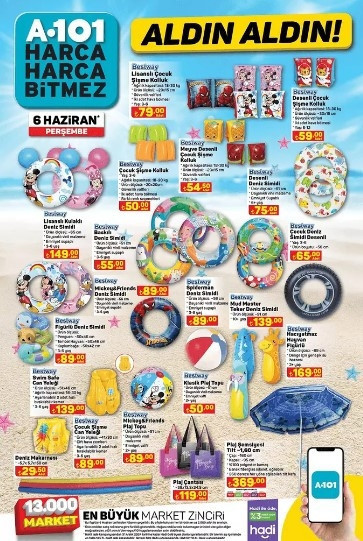 BUGÜN SATIŞTA A101 6 HAZİRAN 2024 KATALOĞU- İNDİRİMLİ ÜRÜNLER🛒📌 || A101de bu hafta neler var A101 Tiny House ve Kano Seti getiriyor...