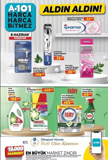 BUGÜN SATIŞTA A101 6 HAZİRAN 2024 KATALOĞU- İNDİRİMLİ ÜRÜNLER🛒📌 || A101de bu hafta neler var A101 Tiny House ve Kano Seti getiriyor...