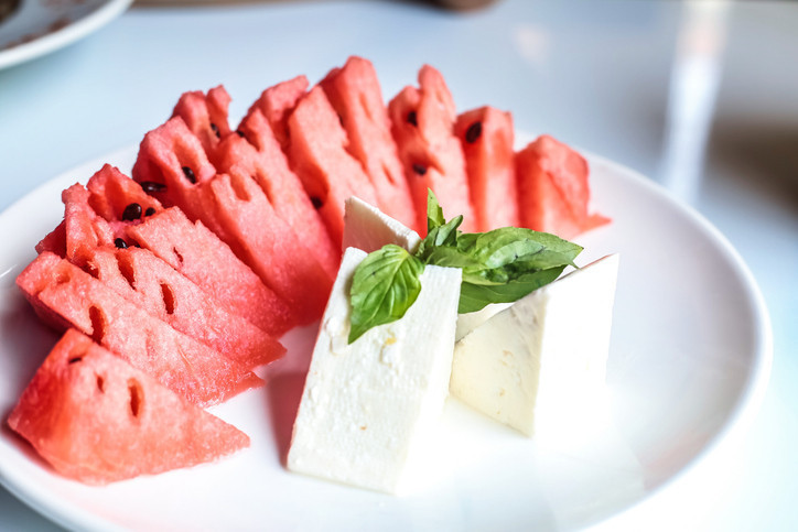 Karpuz – peynir ikilisine dikkat Karpuz – peynir ikilisine dikkat