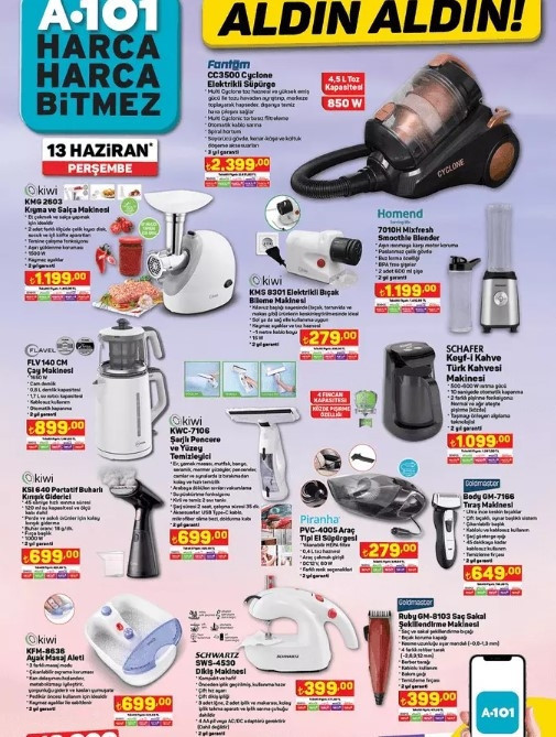 SATIŞTA A101 13 HAZİRAN 2024 KATALOĞU - AKTÜEL İNDİRİMLİ ÜRÜNLER🛒📌 || A101de bu hafta neler var A101 Motosiklet, Kamp Malzemeleri getiriyor...