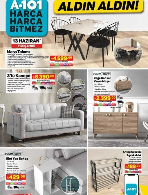 SATIŞTA A101 13 HAZİRAN 2024 KATALOĞU - AKTÜEL İNDİRİMLİ ÜRÜNLER🛒📌 || A101de bu hafta neler var A101 Motosiklet, Kamp Malzemeleri getiriyor...