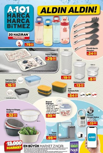 SATIŞTA A101 AKTÜEL 20 HAZİRAN 2024- İNDİRİMLİ ÜRÜNLER || A101de bu hafta neler var A101 bu hafta Benzinli ATV Motor Getiriyor