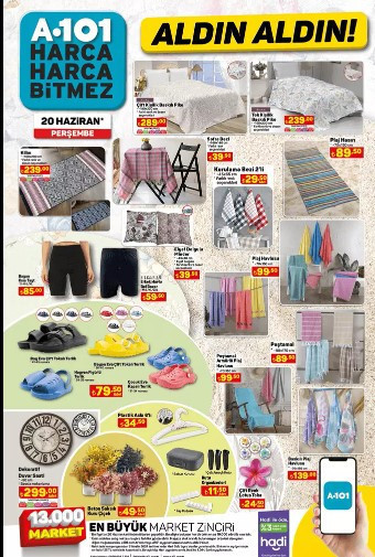 SATIŞTA A101 AKTÜEL 20 HAZİRAN 2024- İNDİRİMLİ ÜRÜNLER || A101de bu hafta neler var A101 bu hafta Benzinli ATV Motor Getiriyor