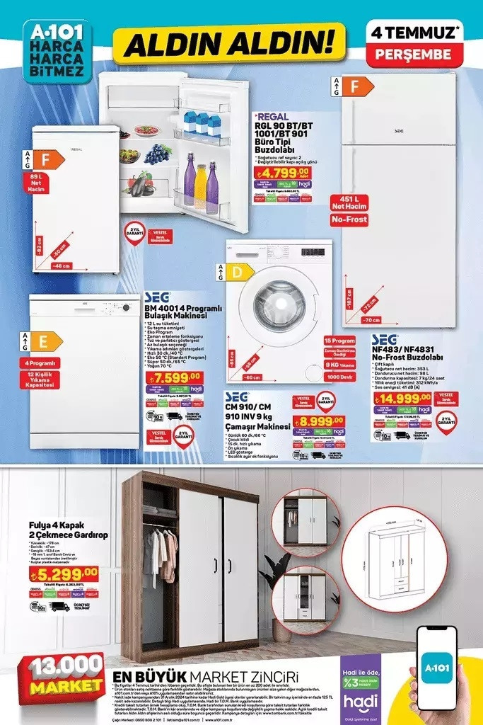 SATIŞTA A101 4 TEMMUZ 2024 KATALOĞU- İNDİRİMLİ ÜRÜNLER 🛒📌|| A101de bu hafta neler var A101 bu hafta Akülü Araba, Amortisörlü Bisiklet getiriyor...